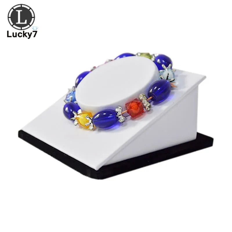 Velvet/PU Leather Bracelet Bangle Display Stand Holder