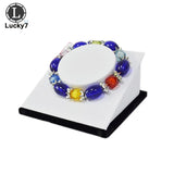 Velvet/PU Leather Bracelet Bangle Display Stand Holder