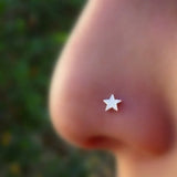Disposable Nose Ear Gem Studs Piercing Kit