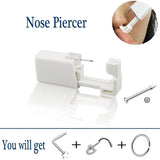 Disposable Nose Ear Gem Studs Piercing Kit