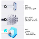 Flushable Toilet Cleaning System Refill Brush - 40 Refills