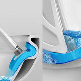 Flushable Toilet Cleaning System Refill Brush - 40 Refills