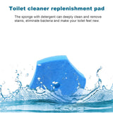 Flushable Toilet Cleaning System Refill Brush - 48 Refills