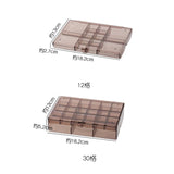 Jewelry Earring Storage Box Belt Cover Dust-Proof Ring Display