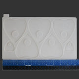 Silicone Mirror Mold Triangle Love Pendant