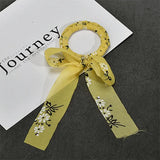Chiffon Bow Knot Circle Fairy Earrings DIY Kit