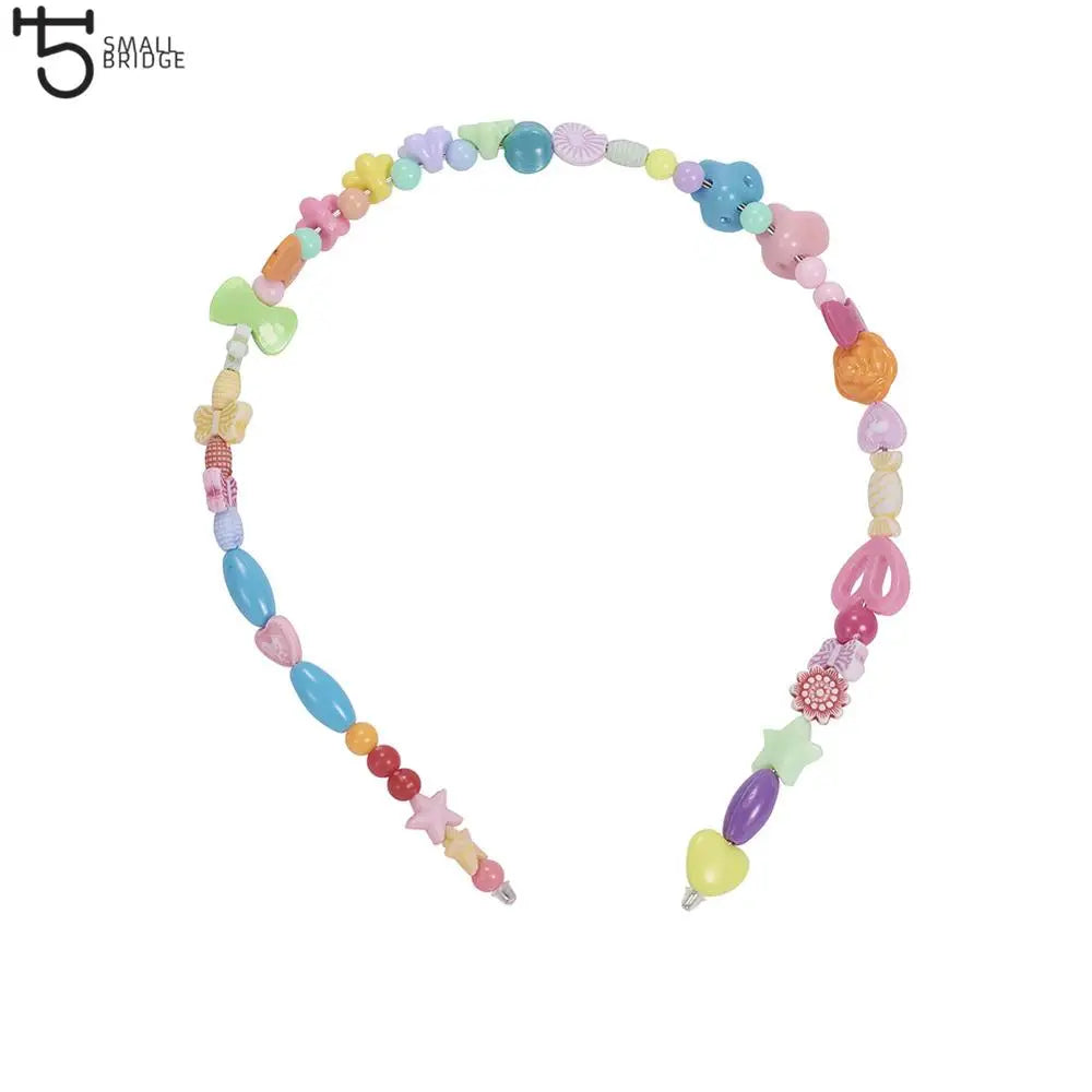 Colorful Acrylic Beads Kit for Jewelry Making Craft