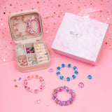 Children Charm Bracelet Making Kit Supplies Beads Jewelry Set