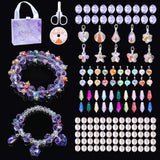 Children Charm Bracelet Making Kit Supplies Beads Jewelry Set