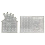 Christmas Countdown Calendar Epoxy Silicone Mold for Home Decor