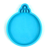Christmas Tree/Snowflakes Keychain Silicone Mold with Hole Pendant Mold