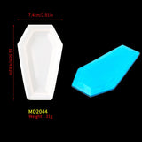 Coffin Shape Jewelry Box Resin Epoxy Mold