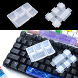 DIY Craft Manual Mechanical Keyboard Silicone Molds Key Cap Resin Epoxy Stamp