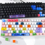 DIY Craft Manual Mechanical Keyboard Silicone Molds Key Cap Resin Epoxy Stamp