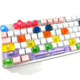 DIY Craft Manual Mechanical Keyboard Silicone Molds Key Cap Resin Epoxy Stamp