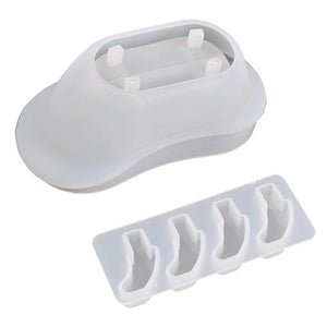 Crystal Epoxy Mold for Bathtub Soap Storage