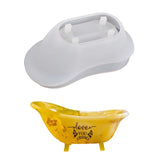 Crystal Epoxy Mold for Bathtub Soap Storage