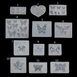 Butterfly Mirror Epoxy Mold for Jewelry Making