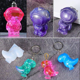 Crystal Epoxy Mold Silicone Mold for Pendant Astronaut Dinosaur Mirror