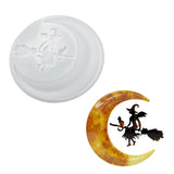 Witch Moon Mirror Silicone Mold for Wall Decor Pendant