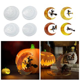 Witch Moon Mirror Silicone Mold for Wall Decor Pendant