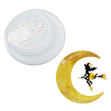 Witch Moon Mirror Silicone Mold for Wall Decor Pendant
