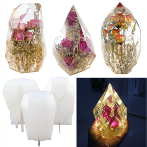 Crystal Epoxy Gemstone Bracelet Holder Mold