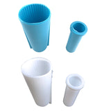 DIY Crystal Epoxy Resin Mold Vase Pen Holder Silicone Mold