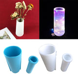 DIY Crystal Epoxy Resin Mold Vase Pen Holder Silicone Mold