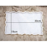 Large Irregular Coaster Silicone Mold for Epoxy Resin Tray Making