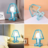 DIY Crystal Epoxy Table Lamp Silicone Mold - Home Decor