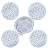 Crystal Glue Bee Coaster Silicone Mold
