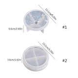 Crystal Glue Mold Round Storage Box Silicone Mold