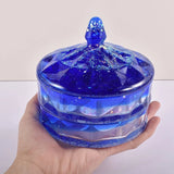 Crystal Glue Mold Round Storage Box Silicone Mold