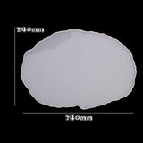 Large Crystal Mirror Silicone Mold for Resin Crafts