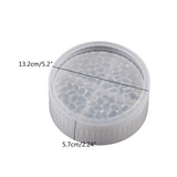 Round Storage Box Silicone Mold Mirror Organizer Mold