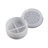 Round Storage Box Silicone Mold Mirror Organizer Mold