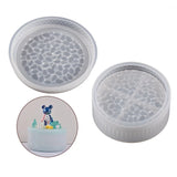 Round Storage Box Silicone Mold Mirror Organizer Mold