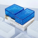 Crystal Storage Box Silicone Mold with Lid Home Decor
