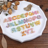Crystal Resin Word Pendant Keychain Silicone Mold
