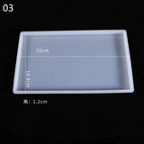 Irregular Shape Crystal Resin Epoxy Mold DIY Table Decoration Silicone Mold