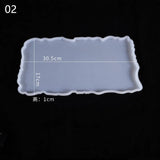 Irregular Shape Crystal Resin Epoxy Mold DIY Table Decoration Silicone Mold