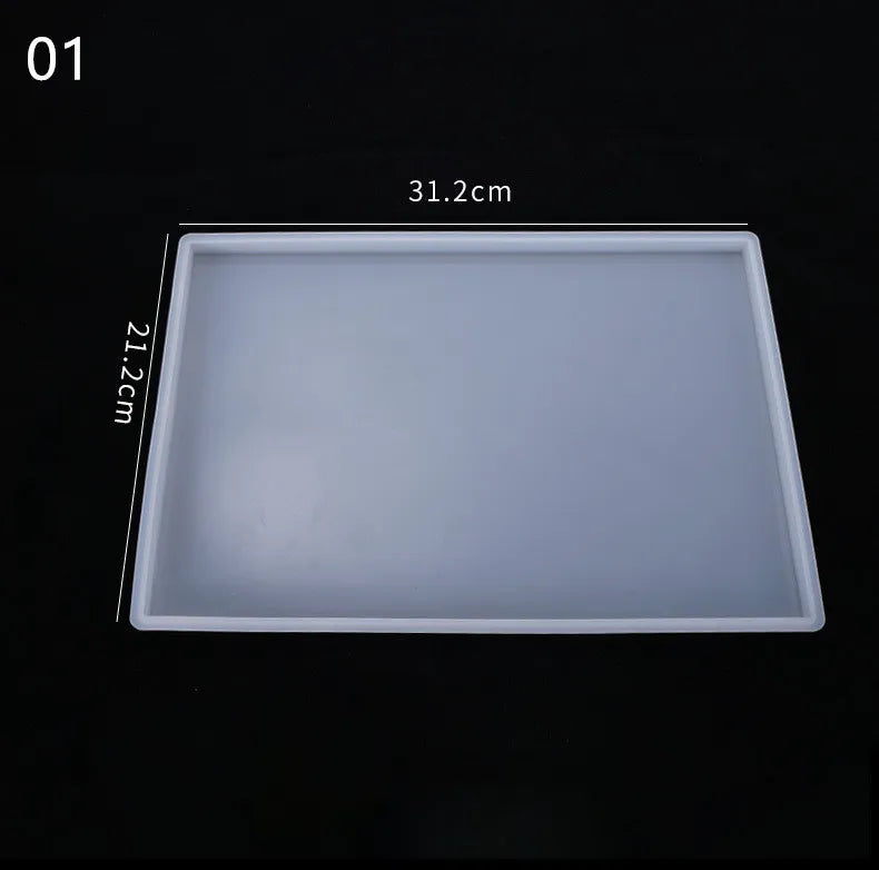 Irregular Shape Crystal Resin Epoxy Mold DIY Table Decoration Silicone Mold