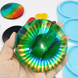Crystal Tea Tray Coffee Coaster Epoxy Resin Mold for Home Decor