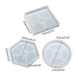 Crystal Tea Tray Coaster Epoxy Resin Mold Home Decor Table Wine Tray