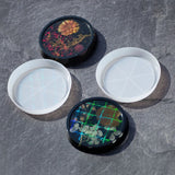 Crystal Tea Tray Coffee Coaster Mold Epoxy Resin Placemat Mold