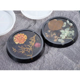 Crystal Tea Tray Coffee Coaster Mold Epoxy Resin Placemat Mold