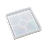 Crystal Tea Tray Coaster Epoxy Resin Mold Home Decor Table Wine Tray