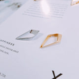 Copper Electroplated Geometric Ear Accessories