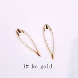 Copper Electroplated Geometric Ear Accessories